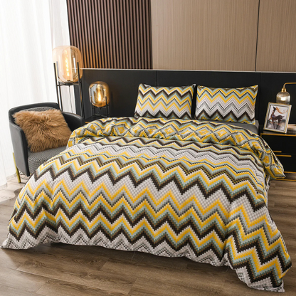 Nuvima™ | Modernes Bettwäsche-Set mit geometrischem Muster