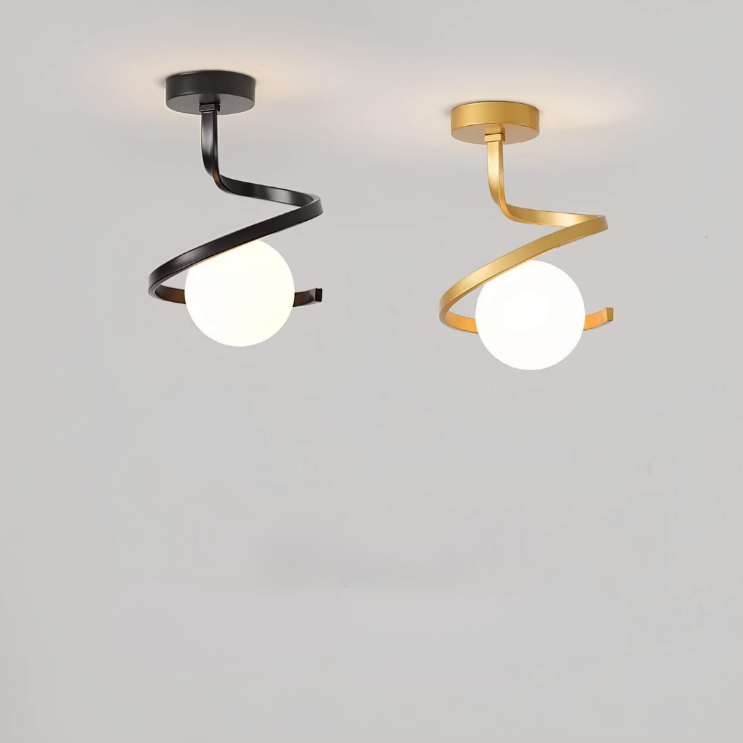 Tavon LED Deckenlampe | Luxuriöses Design | Warmes Licht | Aluminium & Acryl