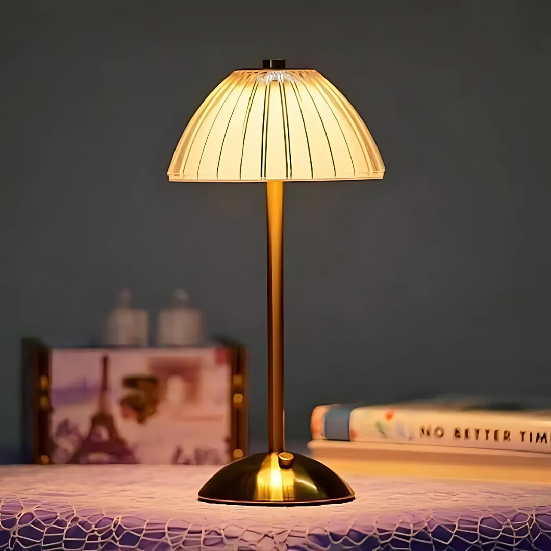 Crystal | Luxe LED‑Tischlampe mit Kristall‑Effekt