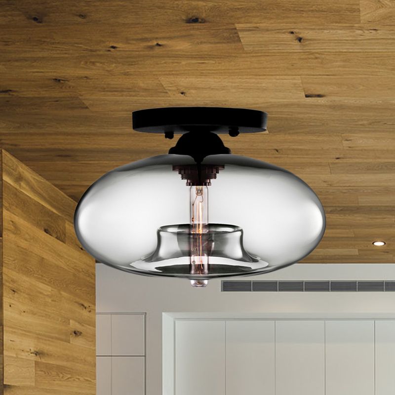 Veluna Orb | Art-Déco-Deckenleuchte im Globe-Design für Wohnzimmer & Flur