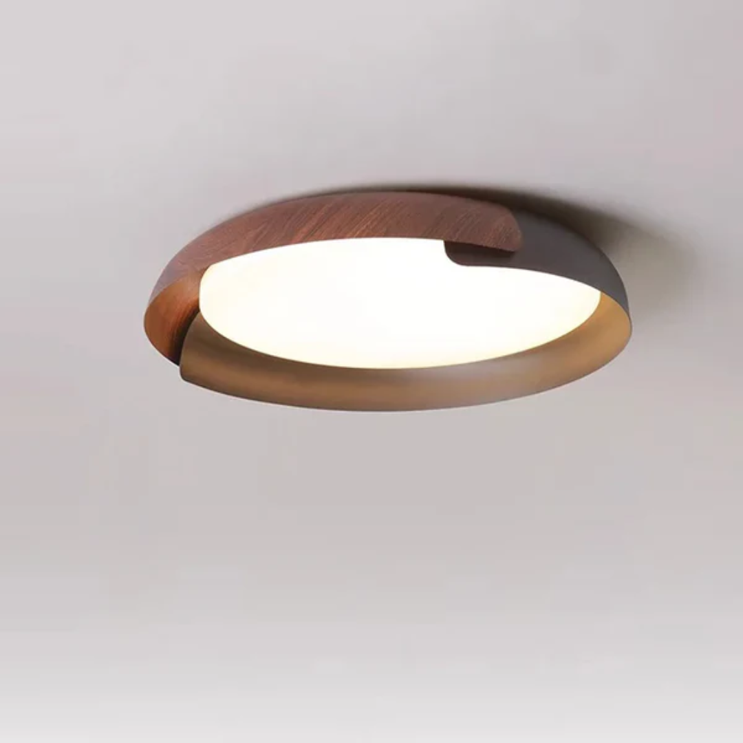 Vynor Lysa | Deckenleuchte aus Holz für Schlafzimmer