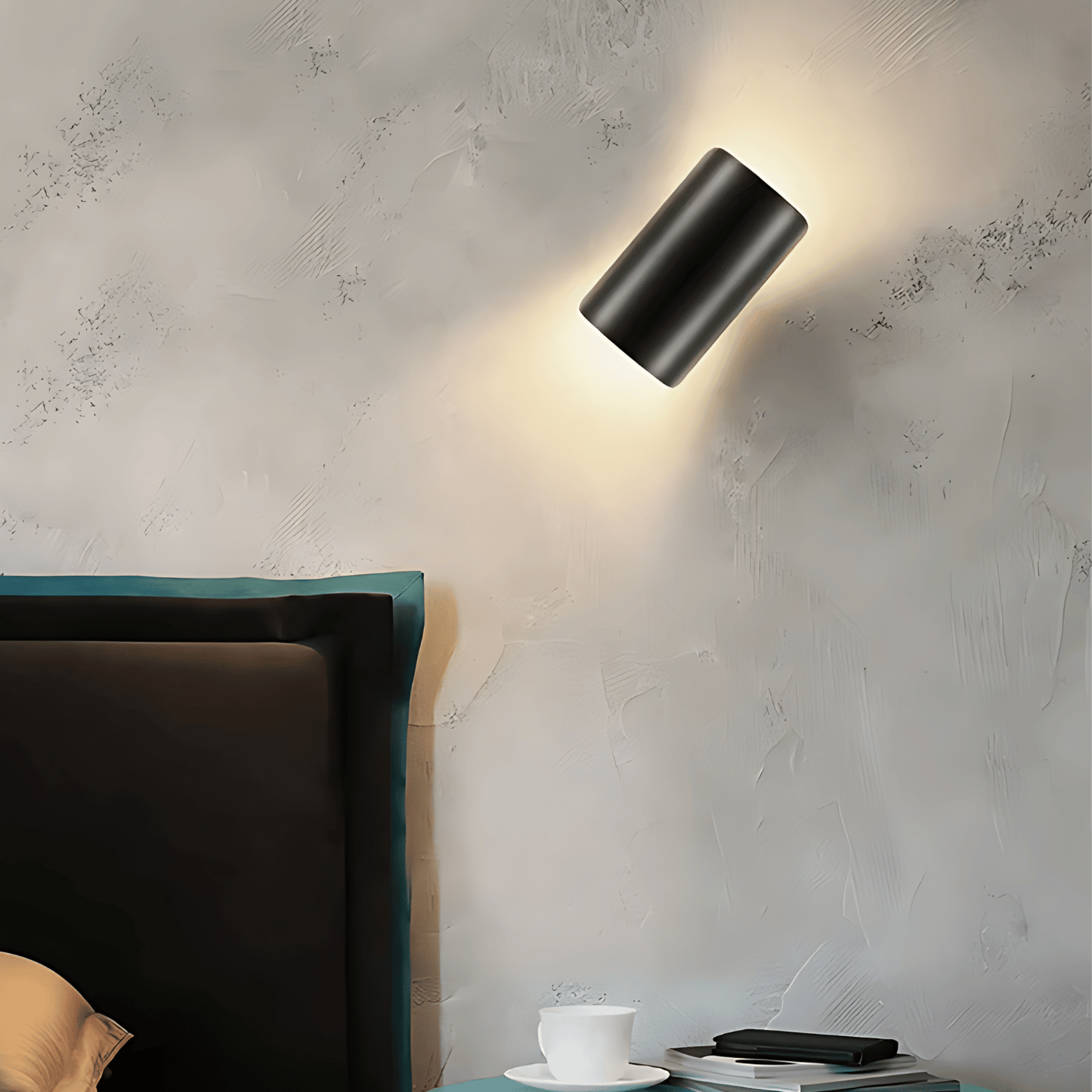 Arcella | Dimbare LED-wandlamp in gebogen design voor warm sfeerlicht