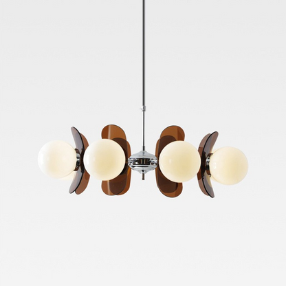 Ardane | Bauhaus Retro Kronleuchter aus Metall