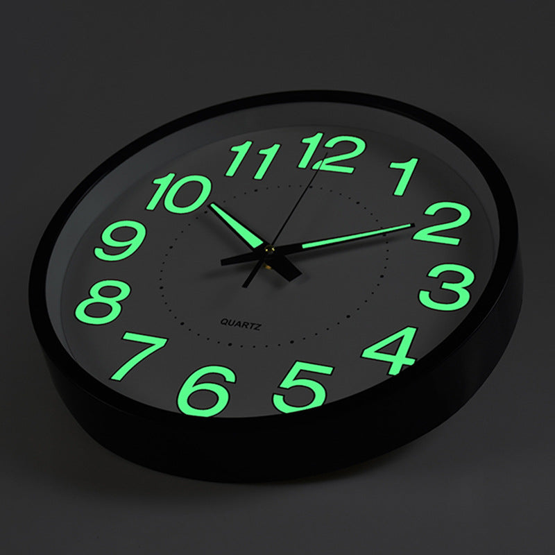 Treviq Lumo | Große LED-Wanduhr mit Leuchtanzeige