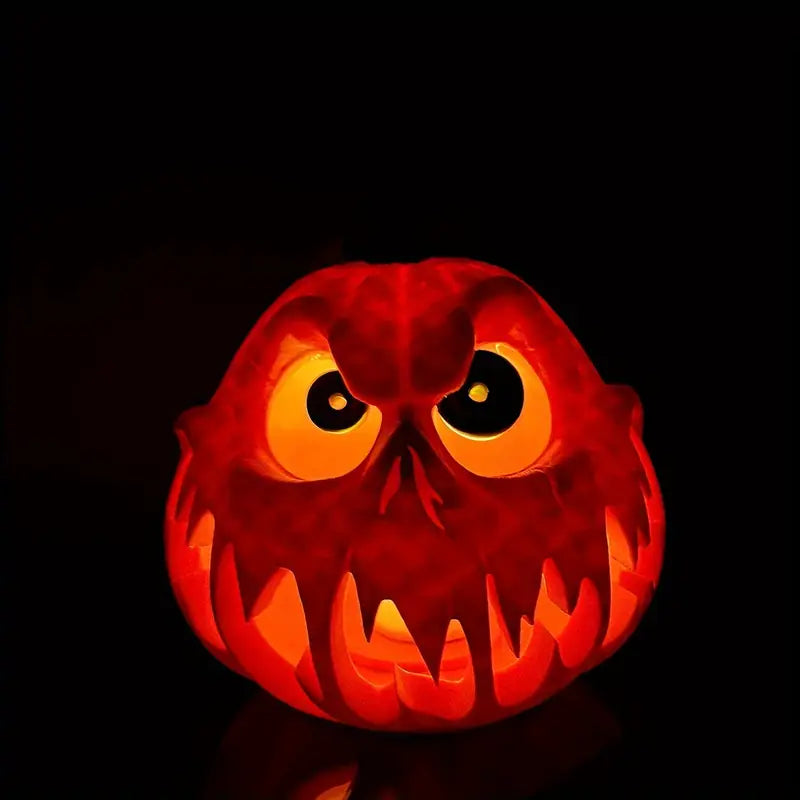 Halloween Riesenkürbis Deko – XXL Kürbisfigur für Garten & Party