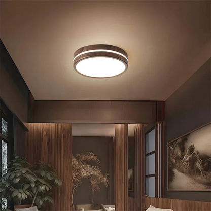 Velmaro | LED Deckenleuchte aus Holz im stilvollen Design