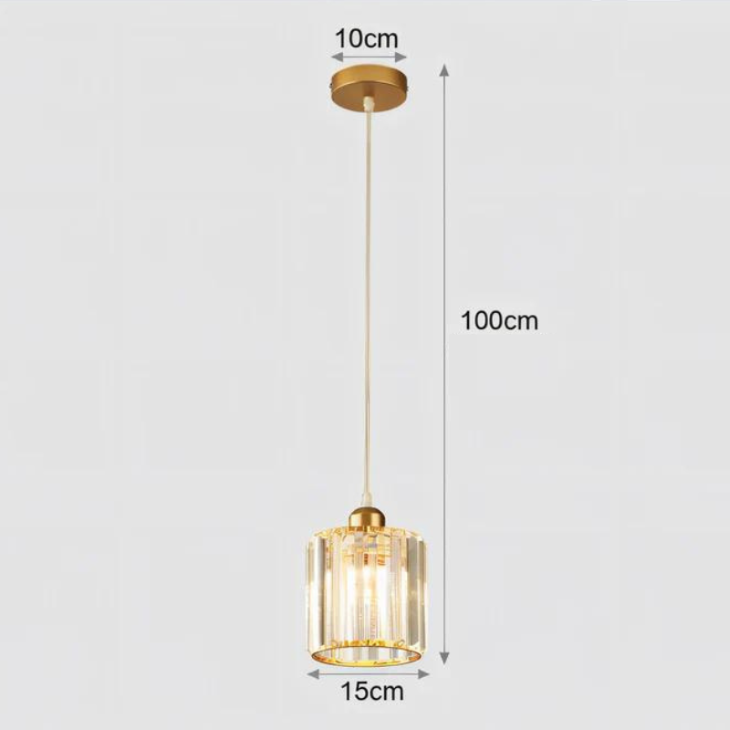 Aegis – Elegante LED Pendelleuchte für Esszimmer, Wohnzimmer & Hal