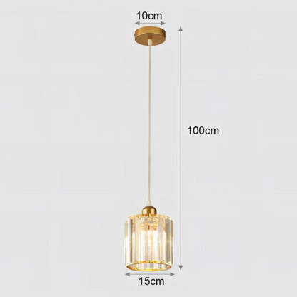 Aegis – Elegante LED Pendelleuchte für Esszimmer, Wohnzimmer & Hal