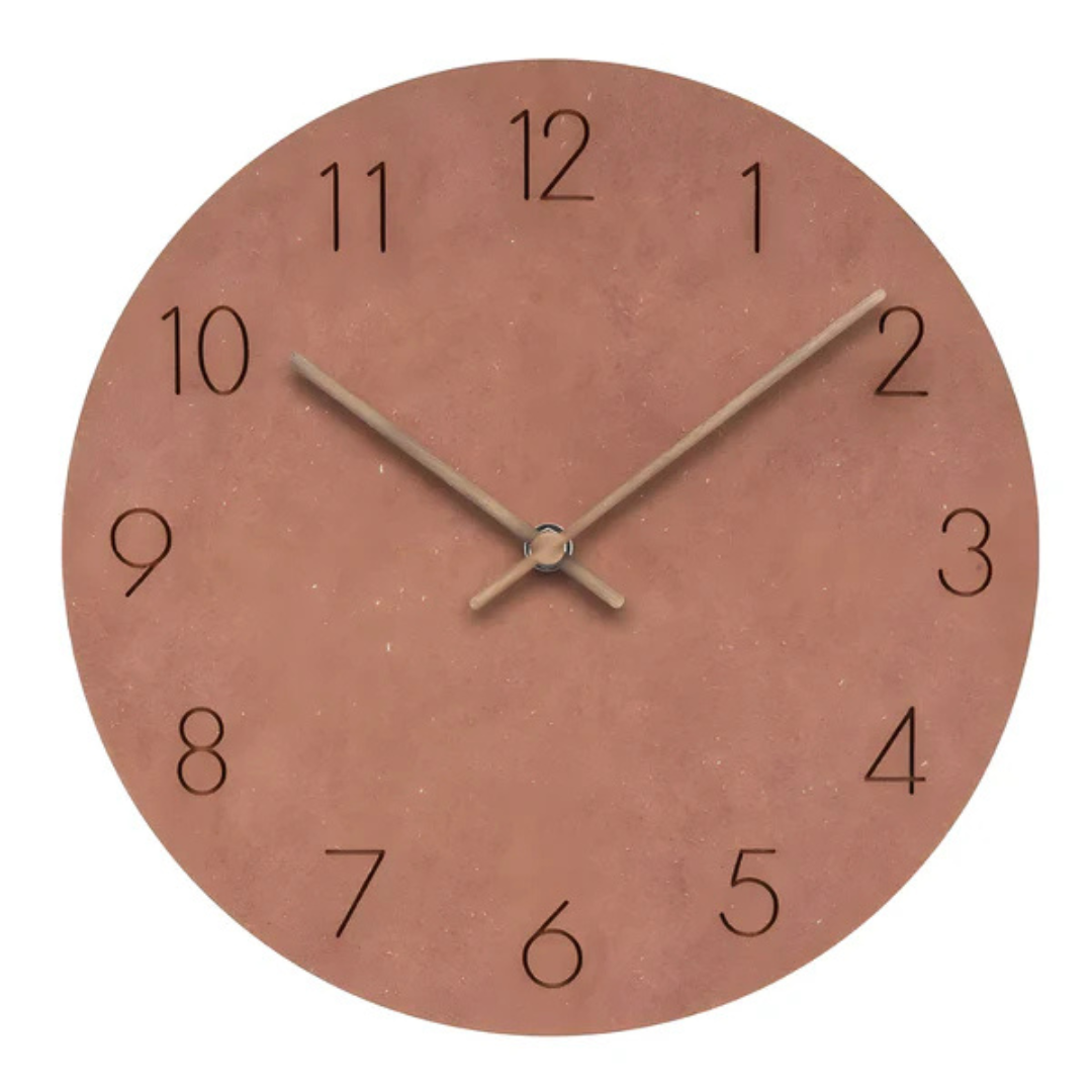 Marnua | Minimalistische Wanduhr aus Holz