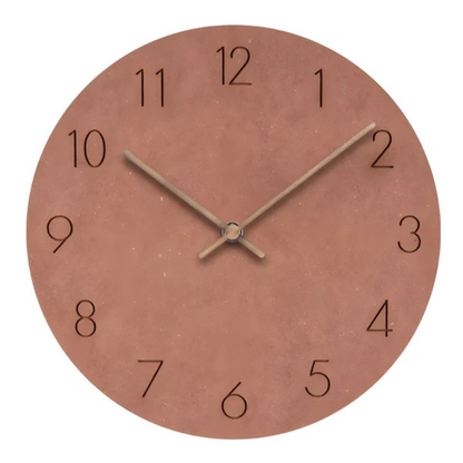 Marnua | Minimalistische Wanduhr aus Holz