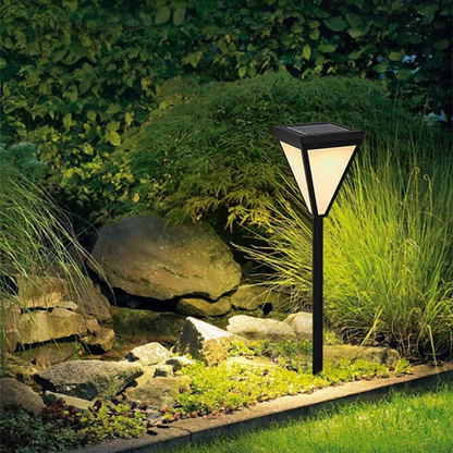 Brill Solis | Moderne Solarbetriebene LED-Außenlampe für Garten & Fassade