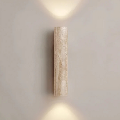 WabiMarble Calm | Marmer‑LED‑Wandleuchte im Wabi‑Sabi‑Stil