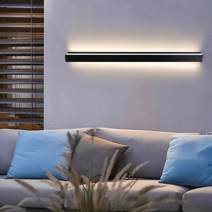 Moderne LED-Wandleuchte für Innen- und Außenbereich – wetterfest