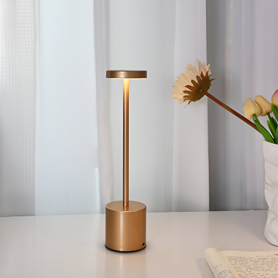 Veliora Retro | Kabellose LED Tischlampe im Vintage-Stil