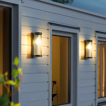 Gluno | Moderne LED-Außenleuchte mit architektonischem Flair