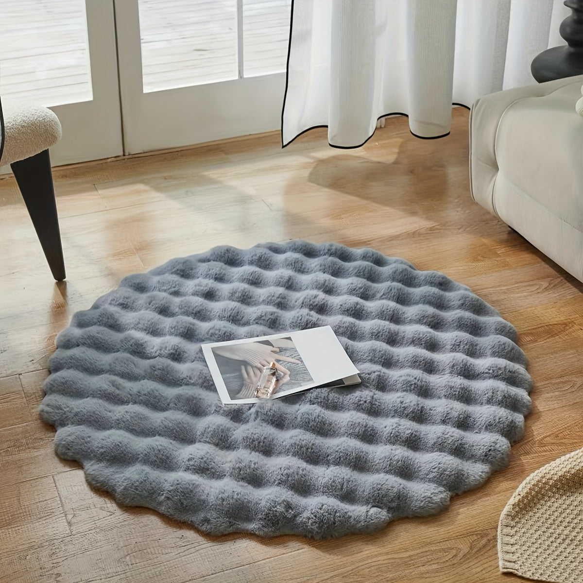 Velora Circa | Runder Teppich im eleganten Design für stilvolle Wohnräume