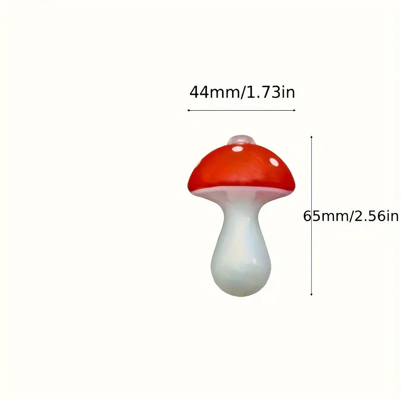 Halloween Pilz Lichterkette – Rote LED Lichter für Deko & Partys