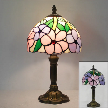 Lunavia Tiffany | Kabellose LED Tischlampe mit Farbwechsel