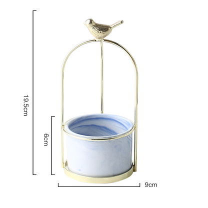 Floravi Aves | dekorative Pflanzengefäße im Vogel-Design