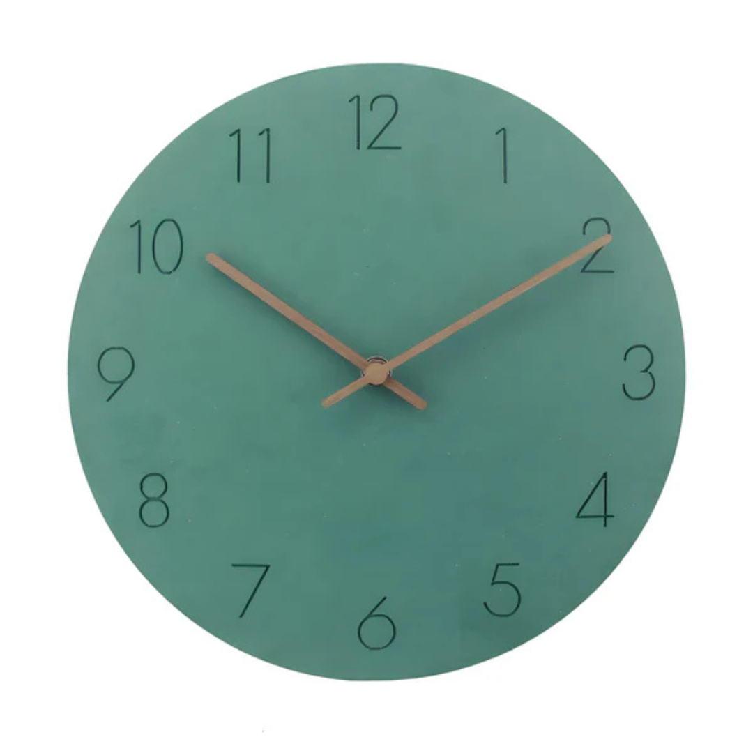 Marnua | Minimalistische Wanduhr aus Holz