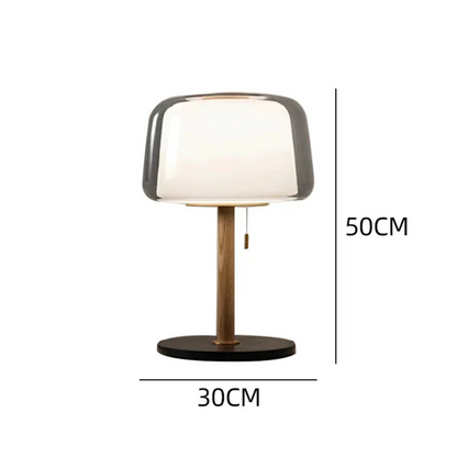 Nuvion Halo | Intelligente kabellose LED‑Tischleuchte mit Touch‑Dimmer