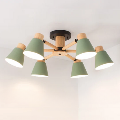 Fivra Arc | Schlanke LED Deckenleuchte mit modernem Bogenprofil
