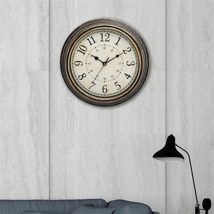 Timeless Vintage | Antike Holz-Wanduhr | Rustikaler Retro-Charme & nostalgische Eleganz für Ihr Zuhause