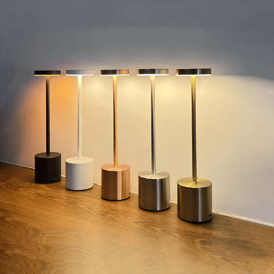 Veliora Retro | Kabellose LED Tischlampe im Vintage-Stil