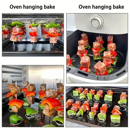 AirGrill | Edelstahl-Grillspieße für Airfryer & Ofen