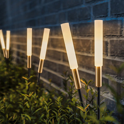 Solar-Schilf-Leuchten Set (6-tlg.) – Wasserdichte LED-Gartenbeleuchtung