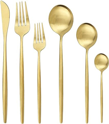 Taflø Grand | 36-teiliges Besteckset aus Edelstahl mit elegantem Design