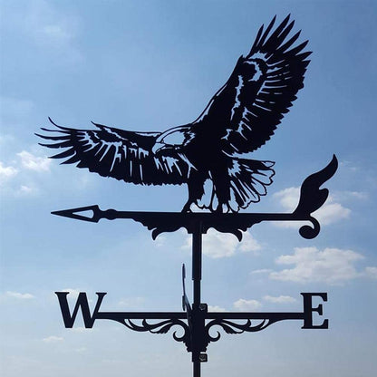 SkyVane | Windspiel aus rostfreiem Edelstahl für Garten & Terrasse