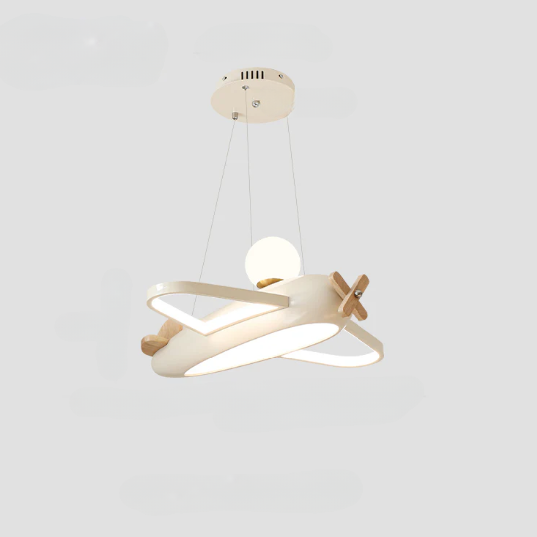 Celvo | Luxus LED-Deckenleuchte im verspielten Flugzeug-Design