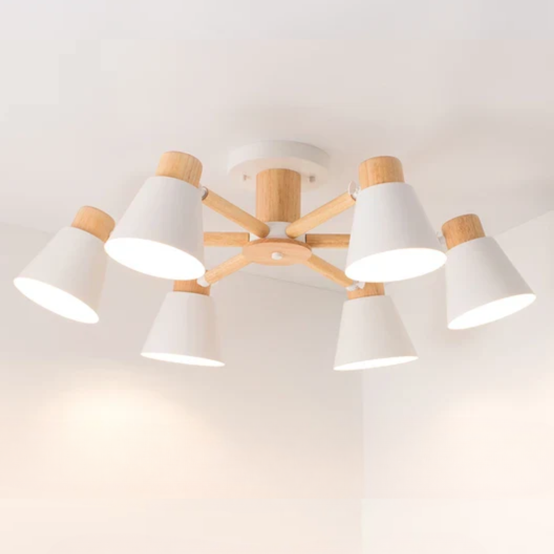 Fivra Arc | Schlanke LED Deckenleuchte mit modernem Bogenprofil