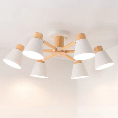 Fivra Arc | Schlanke LED Deckenleuchte mit modernem Bogenprofil