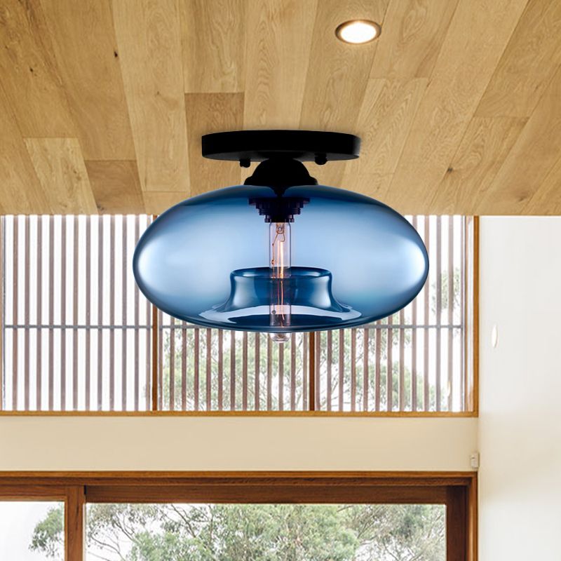 Veluna Orb | Art-Déco-Deckenleuchte im Globe-Design für Wohnzimmer & Flur