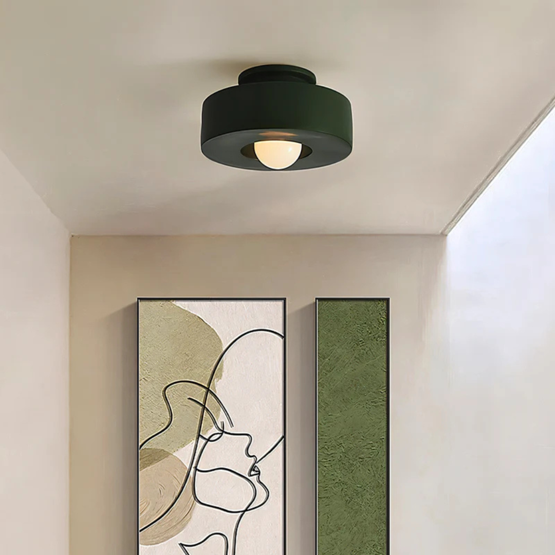 Galini | Runde LED-Deckenleuchte im modernen Minimalstil