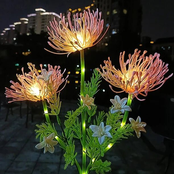 Lunir Flora | LED-Tischleuchte in magischer Blütenform