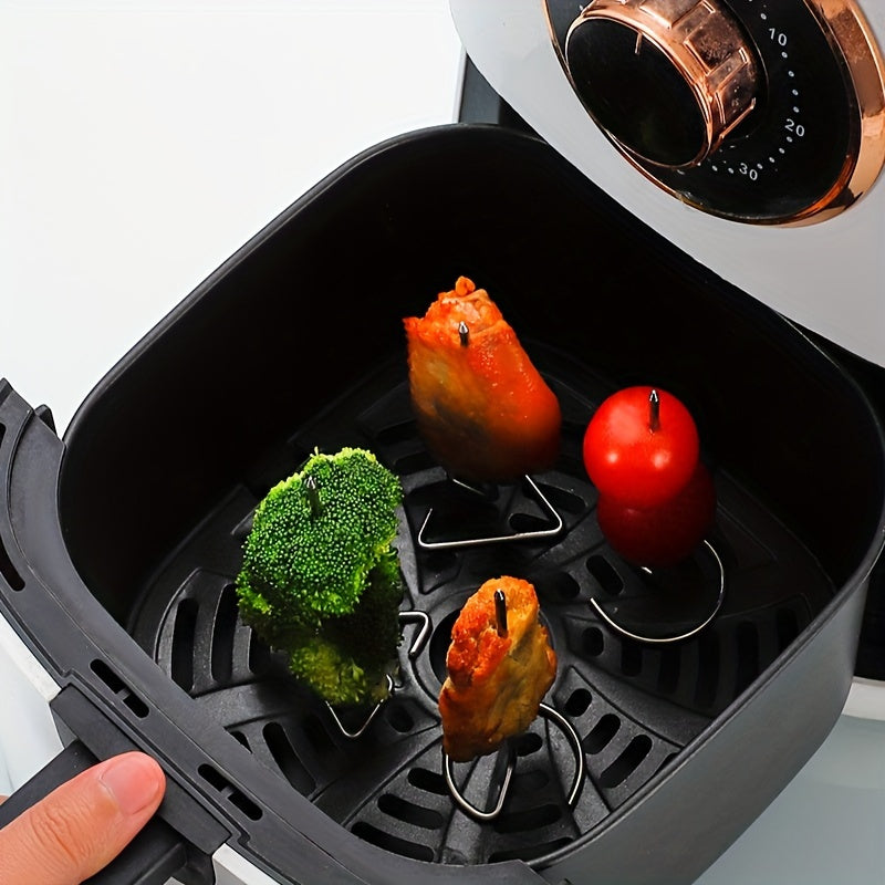 AirGrill | Edelstahl-Grillspieße für Airfryer & Ofen