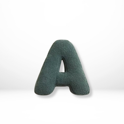Avenia – Fluwelen Alphabet Sierkussen | Personalisierbar mit Buchstaben A–Z