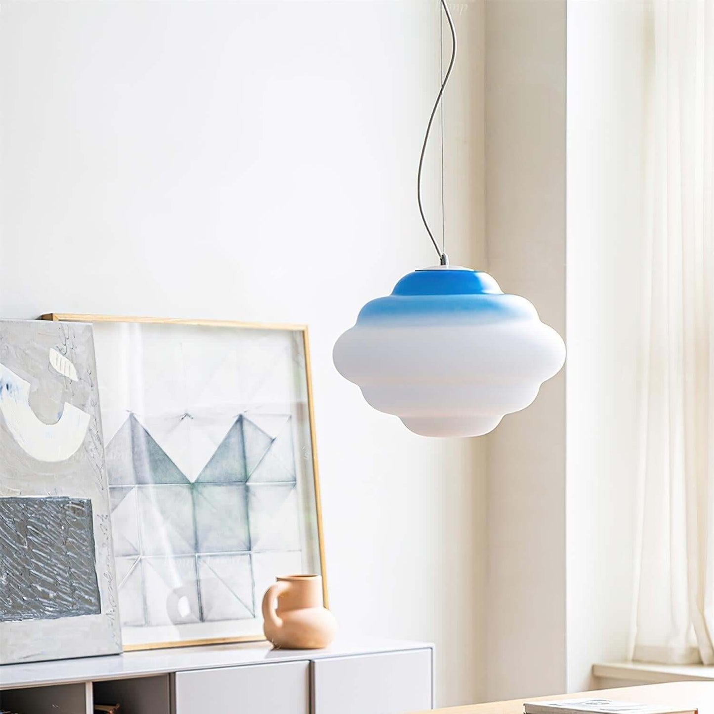 Lunir Clouda | dekorative Pendelleuchte im wolkigen Design