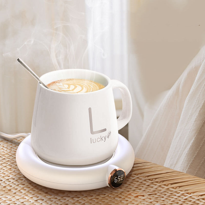 MugMate | Tragbarer USB-Getränkewärmer für Kaffee, Tee & mehr