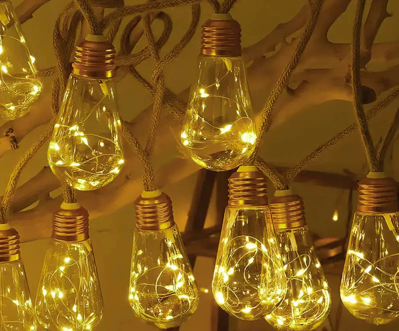 Halloween & Weihnachten Solar Lichterkette – LED Außenbeleuchtung mit 8 Modi