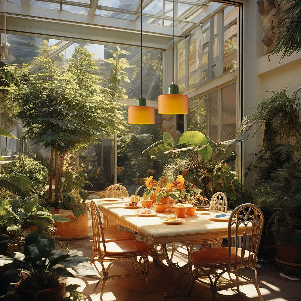 Bauhaus Kugelglas-Pendelleuchte | Zeitloses Design | Glas & Metall | E27 Fassung