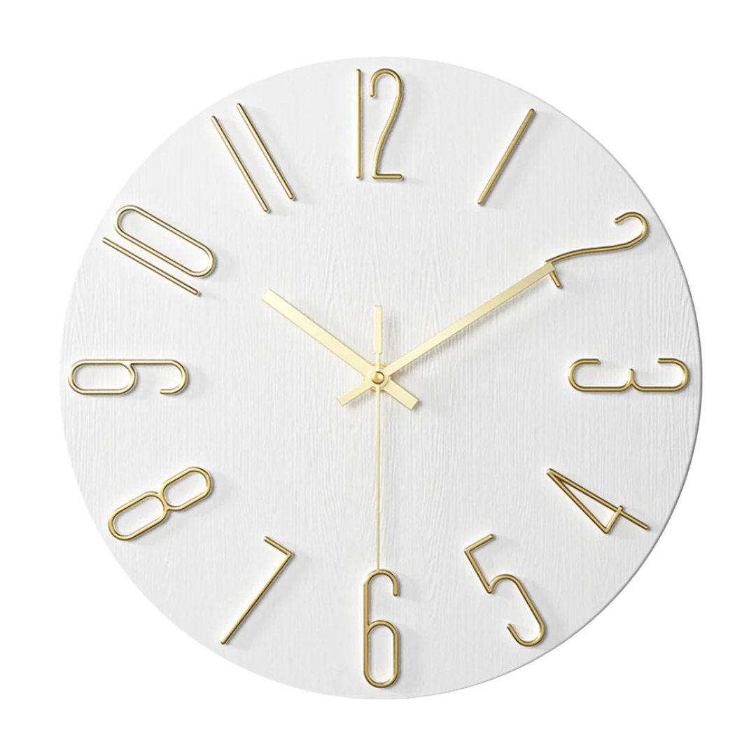 Temaro | Moderne Wanduhr für das Wohnzimmer