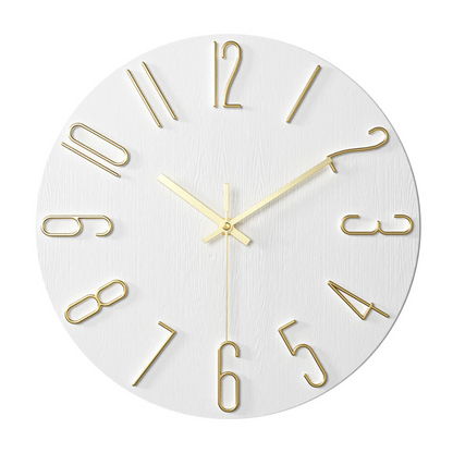 Temaro | Moderne Wanduhr für das Wohnzimmer