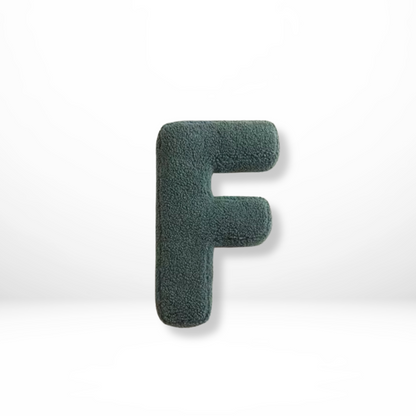 Avenia – Fluwelen Alphabet Sierkussen | Personalisierbar mit Buchstaben A–Z