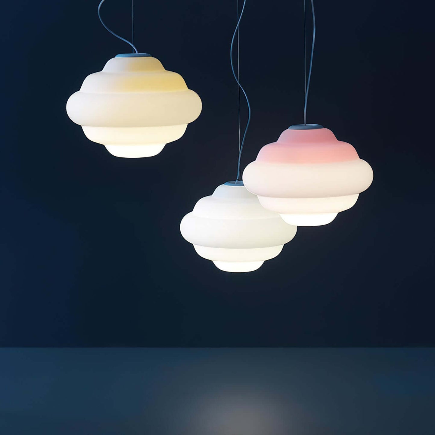 Lunir Clouda | dekorative Pendelleuchte im wolkigen Design