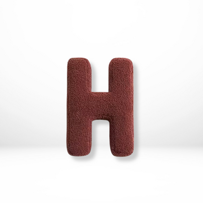 Avenia – Fluwelen Alphabet Sierkussen | Personalisierbar mit Buchstaben A–Z
