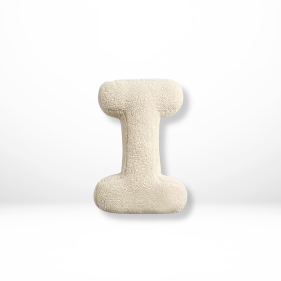 Avenia – Fluwelen Alphabet Sierkussen | Personalisierbar mit Buchstaben A–Z